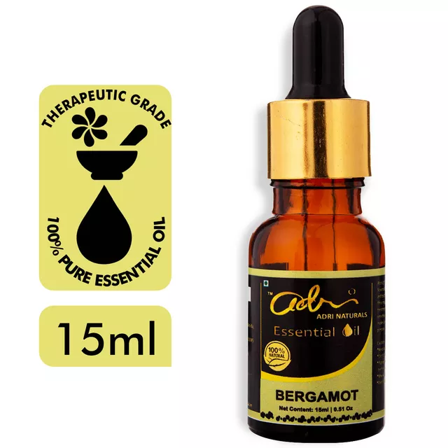 Bergamot Essential Oil (100% Pure & Natural) - 15ml