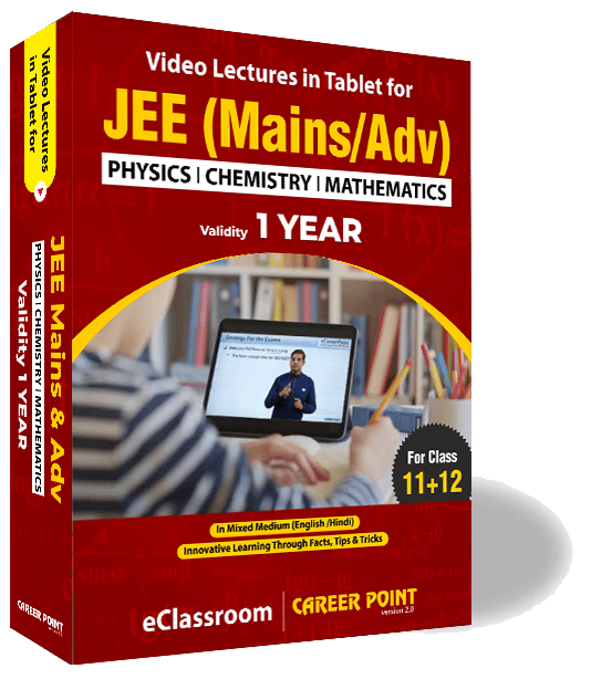 Video Lectures in Tablet for JEE Mains & Adv | PCM (11th+12th) | Validity 1 Yr | Medium : Mixed Language