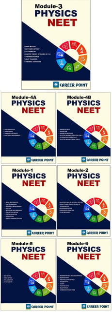 NEET Physics (Vol-1 & Vol-2) Set of 7 Books By Career Point Kota