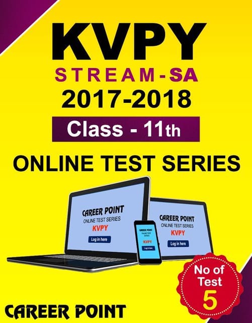 KVPY (Stream-SA) Online Test Series (2017-2018) For Class 11th