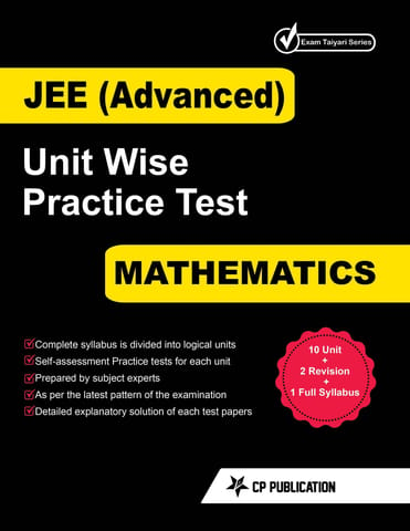 JEE Advanced Maths - Unit wise Practice Test Papers