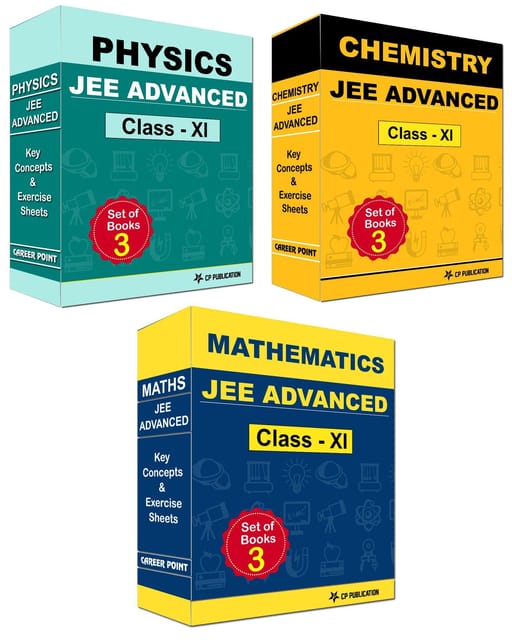 JEE (Advanced) PCM - Key Concepts & Exercise Sheets  (For Class XI and Above)