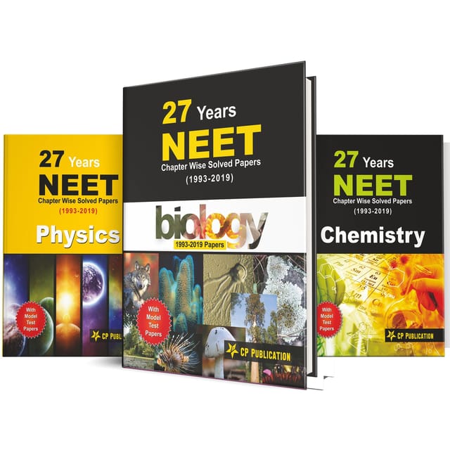 NEET 27 Years Chapterwise Solved Papers of PCB ( 1993-2019 ) By Career Point Kota
