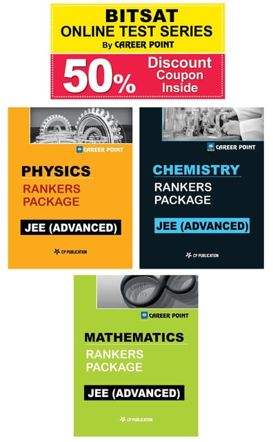 Ranker's Package For JEE Advanced (Vol-1) + 50% Discount Coupon For BITSAT Online Test Series
