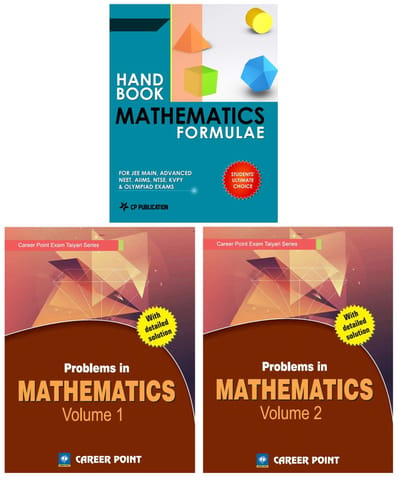 Problem in Maths (Set of 2 Books) + Maths Formulae For IIT-JEE (Main & Advanced)
