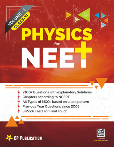 Objective Physics for NEET Class-11 (Volume-1)-Mechanics | Heat & Wave By Career Point Kota
