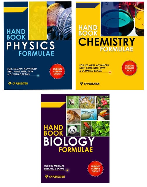 Handbook of PCB Formulae Set of 3 Books For NEET By Career Point Kota