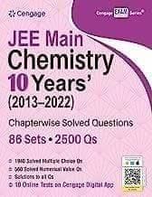 JEE Main Chemistry 10 Years��������� (2013-2022) Chapterwise Solv Ques Cengage India