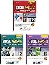 Mtg Physics Chemistry Biology  Cbse 10 Years Chapterwise Topicwise Solved Papers & Question Bank Class 12 Physics Chemistry Biology For 2024 Exam