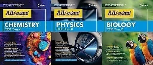 Combo Pack Of All In One Class 11th Physics  Chemistry And Biology For 2020 Examination-Arihant