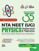 35 Previous Year NTA NEET (UG) PHYSICS Chapterwise & Topicwise Solved Papers (2022 - 1988) with Value Added Notes 17th Edition | 2022 Video Solutions & NCERT Page Locater | PYQ Disha Experts
