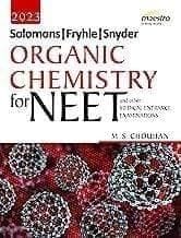 J/W Solomons, Fryhle, Synder Organic Chemistry for NEET and other Medical Entrance Examinations, 2023 | New | BS