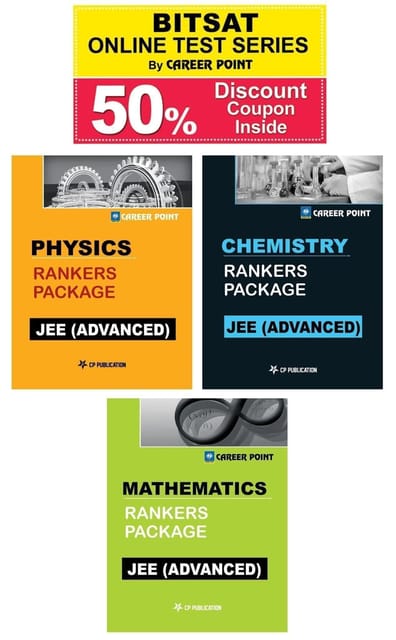 CP Publication Kota - Ranker's Package For JEE Advanced (Vol-1) + 50% Discount Coupon For BITSAT Online Test Series