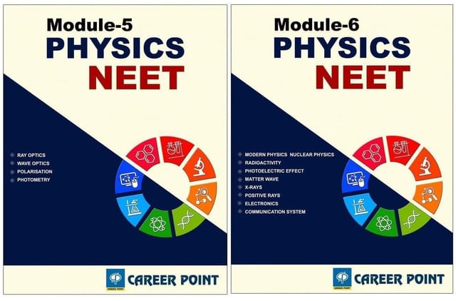 CP Publication Kota - Optics & Modern Physics for NTA NEET-UG (set of 2 books)