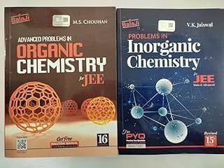 Advanced Problems In Organic Chemistry and Inorganic Chemistry (2 Vol.)With Solution Manual For���JEE���NCERT For Examination 2023-2024  M S Chauhan,V K Jaiswal and Shri Balaji Publication