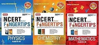 OBJECTIVE NCERT AT YOUR FINGERTIP BY MTG PHYSICS, CHEMISTRY & MATHEMATICS FOR JEE MAIN