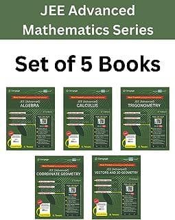 Mathematics Combo for JEE Advanced: Algebra + Calculus + Coordinate Geometry + Trigonometry + Vectors and 3D Geometry Set of 5 Books with Free Online Assessments & Digital Content  G. Tewani