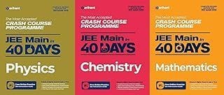 40 Days JEE Main Physics, Chemistry, Mathematics Arihant Expert