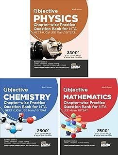 Objective Physics, Chemistry & Mathematics Chapter-wise Practice Question Bank for NTA JEE Main