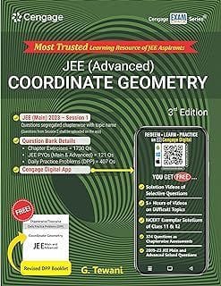JEE (Advanced) Coordinate Geometry with Free Online Assessments and Digital Content 2023  G. Tewani