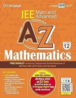 JEE MAIN AND ADVANCED A TO Z MATHEMATICS: CLASS 12 Cengage India