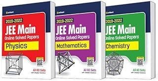 2019-2022 JEE Main Online Solved Papers Physics, Chemistry, Mathematics ( Set of 3 Books ) Arihant Experts