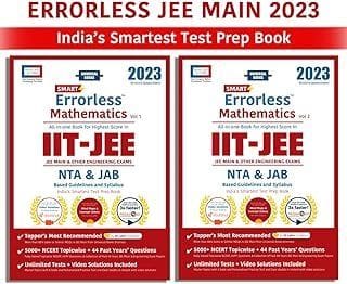 Smart Errorless Mathematics JEE Main 2023 - (Vol 1 & 2) | JAB NTA Based | India's Smartest Test Prep Book | Video Concepts & Solutions | Mind-maps | Mobile App | Universal Books Expert Team of Teachers and Universal Books