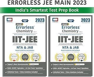 Smart Errorless Chemistry JEE Main 2023 - (Vol 1 & 2) | JAB NTA Based | India's Smartest Test Prep Book | Video Concepts & Solutions | Mind-maps | Mobile App | Universal Books Expert Team of Teachers and Universal Books