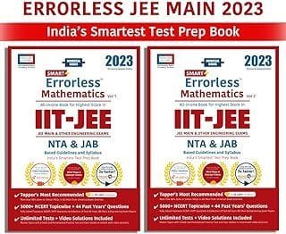 Errorless Mathematics JEE Main & Advanced 2022 - (Set of 2 Vol.) - NTA - Universal Books - Universal Self Scorer Universal Books