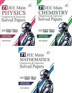 71 JEE Main ONLINE & OFFLINE Physics, Chemistry & Mathematics Topic-wise Solved Papers 4th Edition  Disha Experts