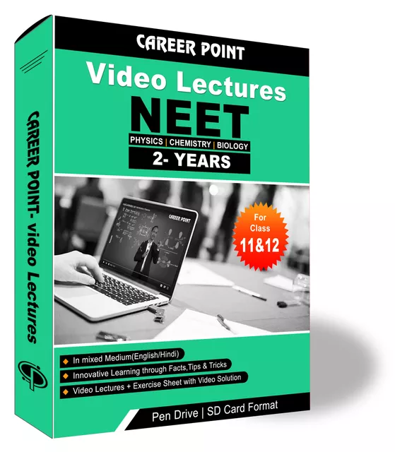 Video Lectures for NEET | PCB (11th+12th) | Validity 2 Years | Medium : Mixed Language (E & H)