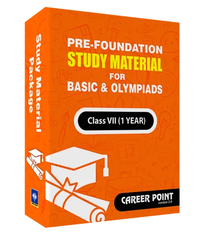 Study Material Package for Class 7th + Olympiad & Foundation