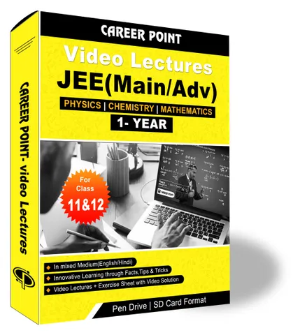 Video Lectures & Online Test Series for JEE Mains & Adv | PCM (11th+12th) | Validity 1 Yr | Medium : Mixed Language (E & H)