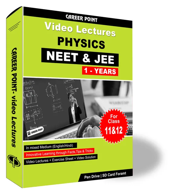 Physics Video Lectures & Online Series (11th+12th) | JEE & NEET | Validity 1 Yr | Medium : Mixed Language (E & H)