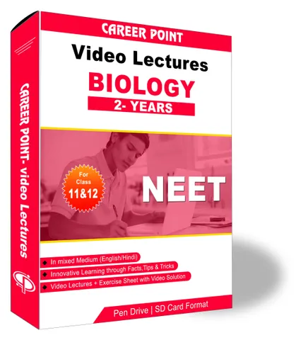 Biology Video Lectures (11th+12th) | NEET & AIIMS | Validity 2 Yrs | Medium : Mixed Language (E & H)