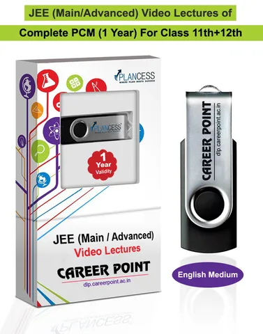 Video Lectures for JEE Mains & Adv | PCM (11th+12th) | Validity 1 Yr | Medium : English Language