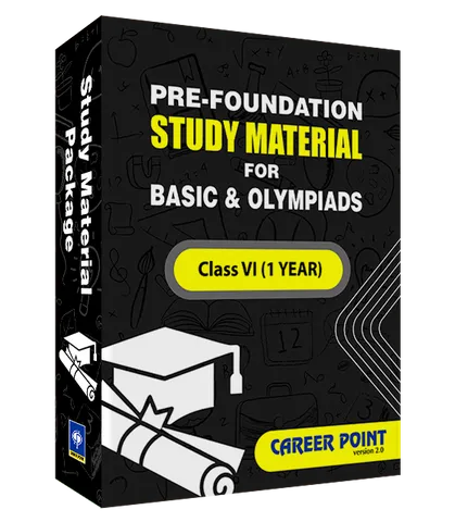 Study Material Package for Class 6th + Olympiad & Foundation