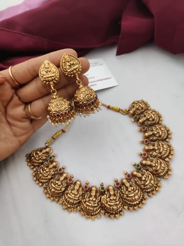 Lakshmi bridal heavy necklace