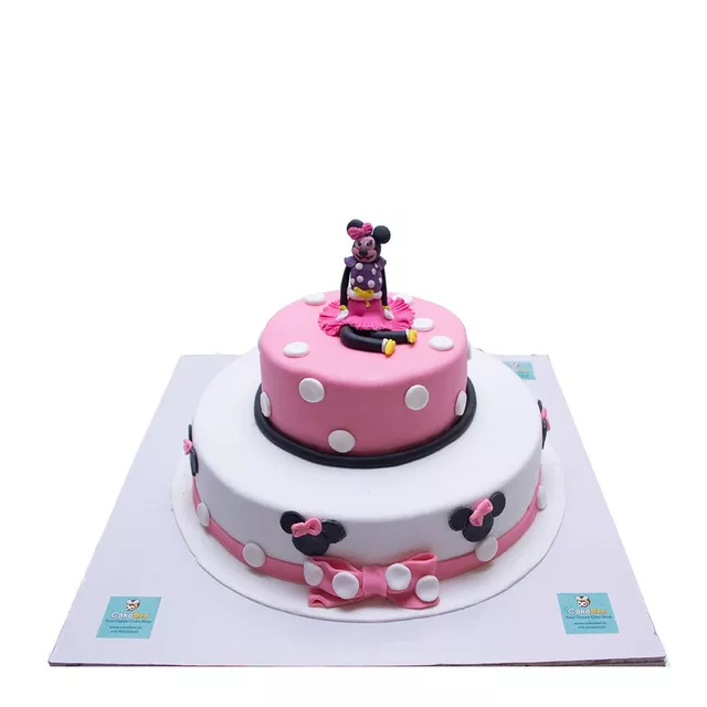Minnie By Herself Fondant Cake