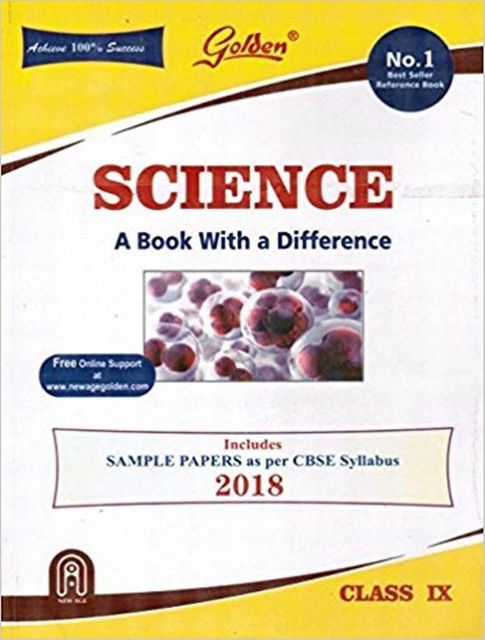 Golden Science A book with difference Class 9