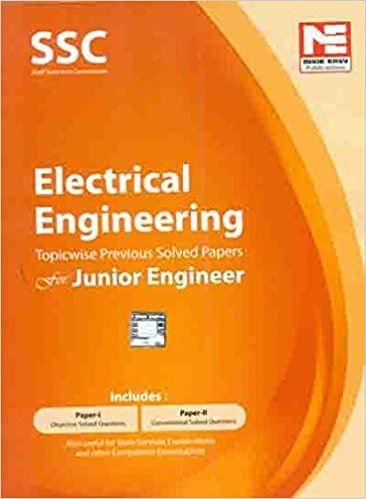 SSC JE: Electrical Engineering  Topicwise Previous Solved Papers