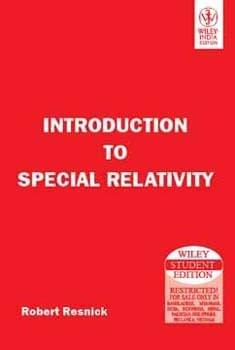 Intro. To Special Relativity