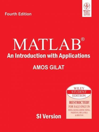 MATLAB: An Introduction with Applications, 4ed