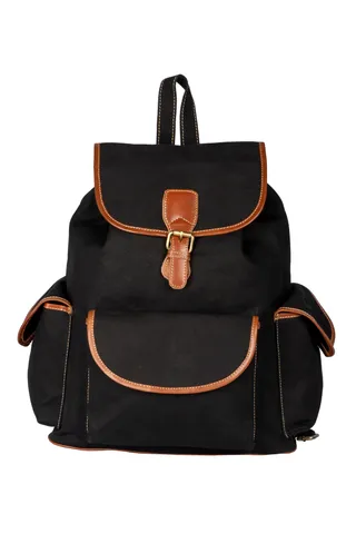 Handcrafted Canvas Backpack