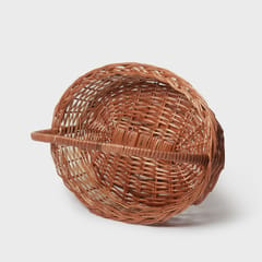 Wicker decorative tray/storage baskets trays/office table paper tray which can be also used as a vegetables tray. Use this natural Wicker/Straw/Dry grass/Seagrass/Kouna Grass small tray online as gift hamper basket/ wardrobe basket (Set of 3)