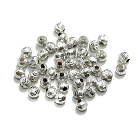 German silver beads