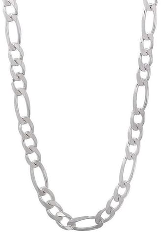 92.5 Sterling Silver 2mm Figaro Chains 40 cms
