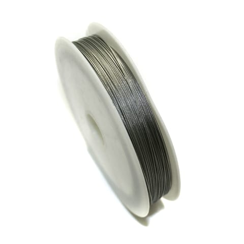 100 MtrJewellery Making Metal Beading Wire Silver 0.45