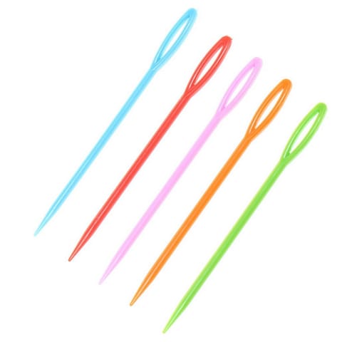 10 Pcs Acrylic Colorful Needles 2.75 Inch