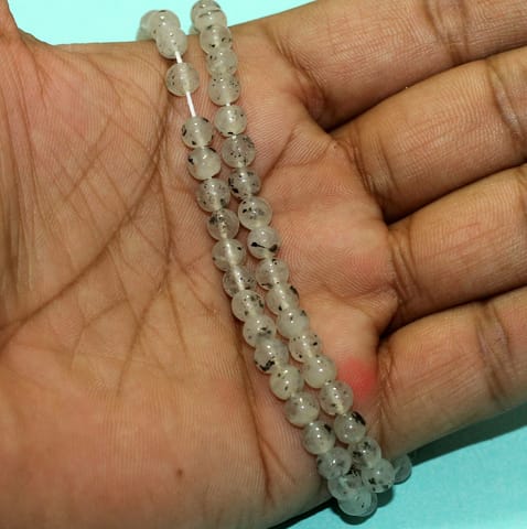 5mm Rutail Semiprecious Stone Beads